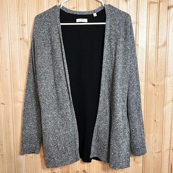 Billy Reid Womens Sz S Beige Open Front Long Sleeve Cardigan Cotton Silk Italy - Picture 1 of 11